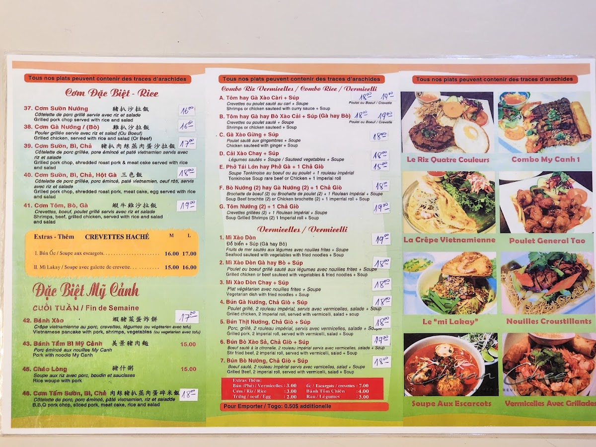 Mỹ Cảnh Menu - Image 3