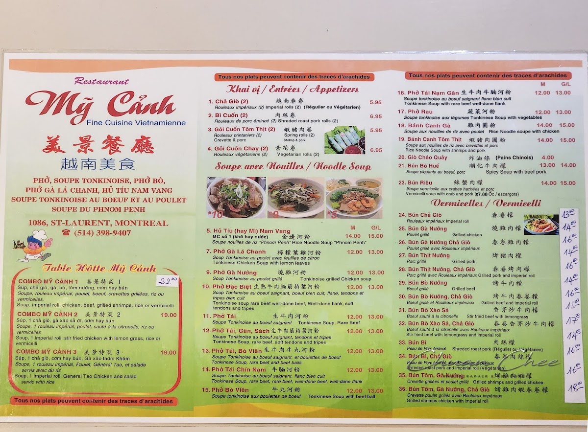 Mỹ Cảnh Menu - Image 4