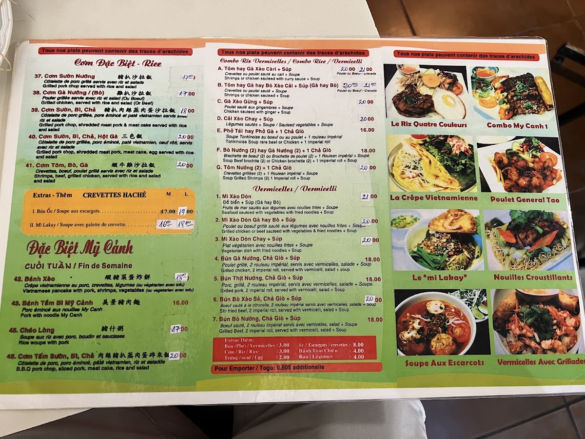 Mỹ Cảnh Menu - Image 5